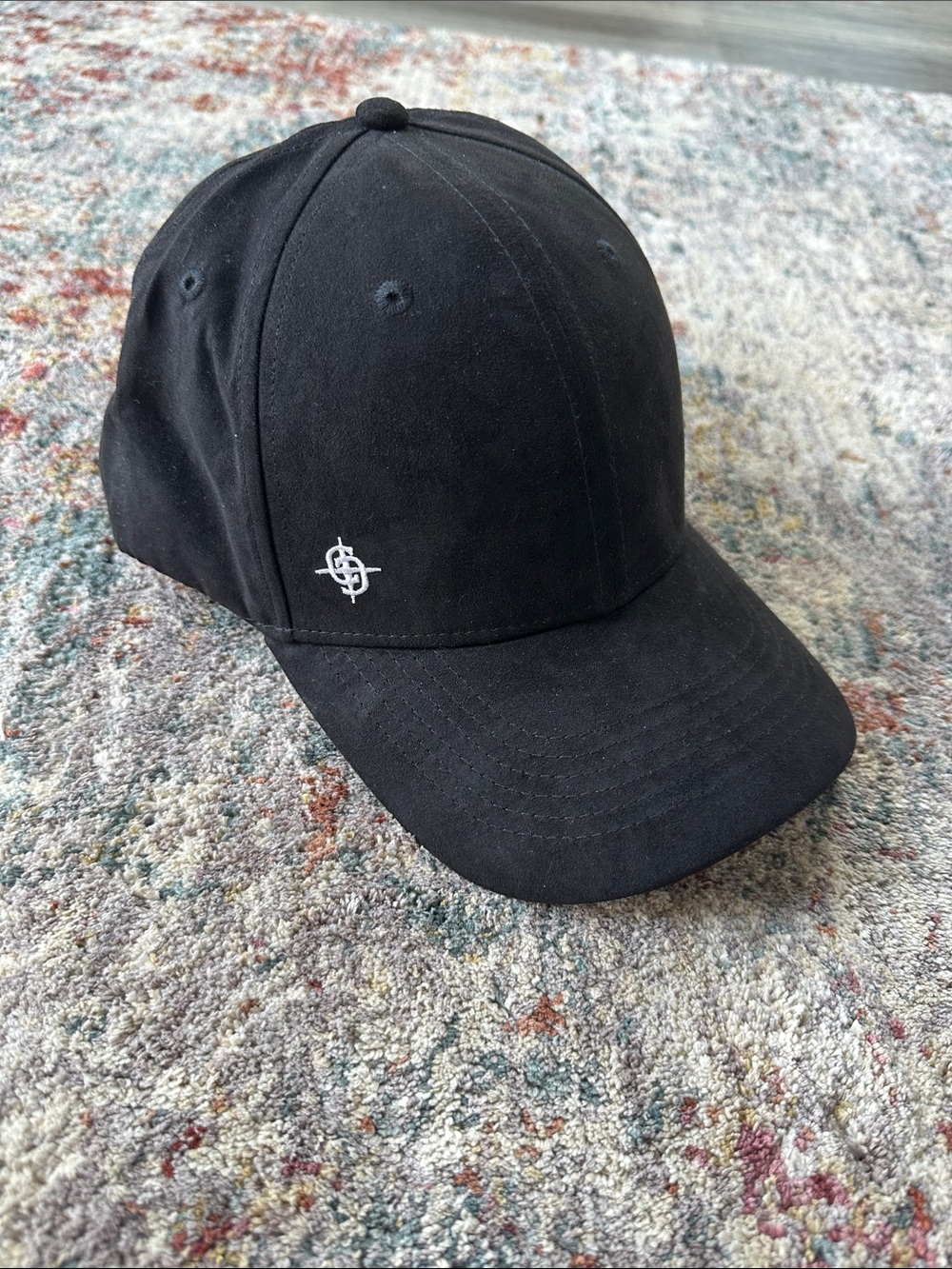Clocks & Colors Black Adjustable Baseball Cap